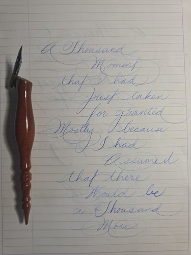 Beautiful oblique calligraphy - oblique,